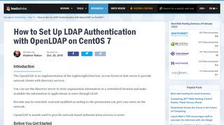 
                            4. How to Set Up LDAP Authentication with OpenLDAP on CentOS 7 ...