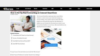 
                            9. How to Set Up Mail Forwarding on Comcast SmartZone | Chron.com