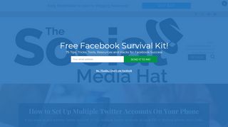 
                            13. How to Set Up Multiple Twitter Accounts On Your Phone - The Social ...