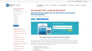 
                            4. How-To Set Up myADT.com for ADT Pulse and Standard Security ...