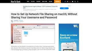 
                            13. How to Set Up Network File Sharing on macOS, Without Sharing Your ...