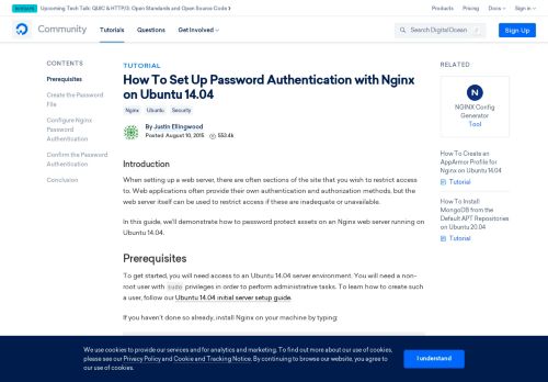 
                            7. How To Set Up Password Authentication with Nginx on Ubuntu 14.04 ...