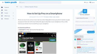 
                            12. How to Set Up Prey on a Smartphone - Smartphones - Antivirus ...