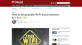 
                            10. How to set up public Wi-Fi at your business | PCWorld