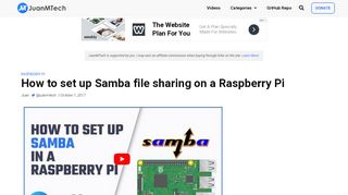 
                            3. How to set up Samba file sharing on a Raspberry Pi • JuanMTech