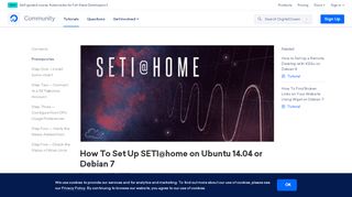 
                            13. How To Set Up SETI@home on Ubuntu 14.04 or Debian 7 ...