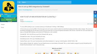 
                            9. How to set up SMS integration by Clickatell? - DriveNot - The ...