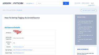 
                            12. How to Set Up Tapjoy as an Ad Source – AerServ