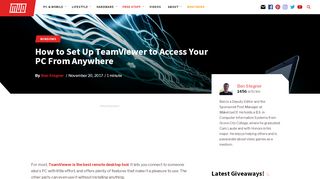 
                            13. How to Set Up TeamViewer to Access Your PC From Anywhere
