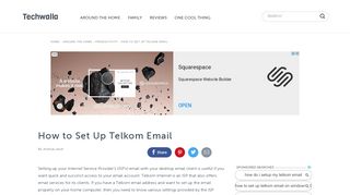 
                            5. How to Set Up Telkom Email | Techwalla.com