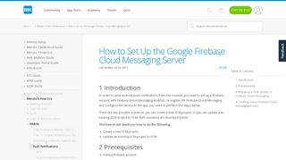
                            7. How to Set Up the Google Firebase Cloud Messaging Server ...