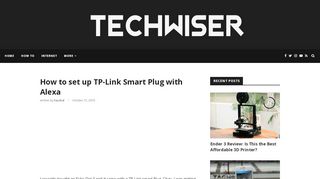 
                            13. How to set up TP-Link Smart Plug with Alexa | TechWiser