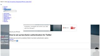 
                            10. How to set up two-factor authentication for Twitter | iMore