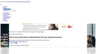 
                            10. How to set up two-factor authentication for your Amazon account | iMore