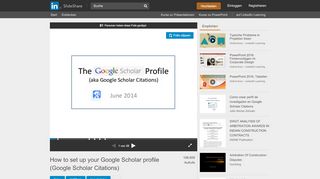 
                            4. How to set up your Google Scholar profile (Google Scholar Citations)