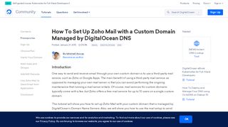 
                            6. How To Set Up Zoho Mail with a Custom Domain Managed by ...