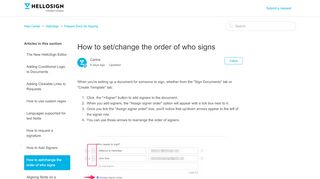 
                            9. How to set/change the order of who signs – Help Center - ...