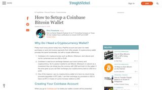 
                            9. How to Setup a Coinbase Bitcoin Wallet | ToughNickel