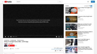 
                            7. How To Setup A Google Home Mini - YouTube