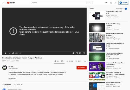 
                            8. How to setup a TorGuard Torrent Proxy on Windows - YouTube