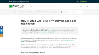 
                            9. How to Setup CAPTCHA for WordPress Login and Registration ...