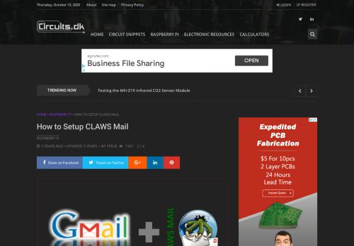 
                            7. How to Setup CLAWS Mail • Circuits