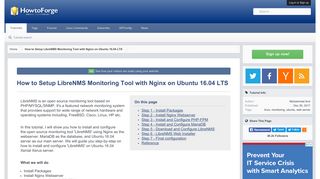 
                            10. How to Setup LibreNMS Monitoring Tool with Nginx on Ubuntu 16.04 ...