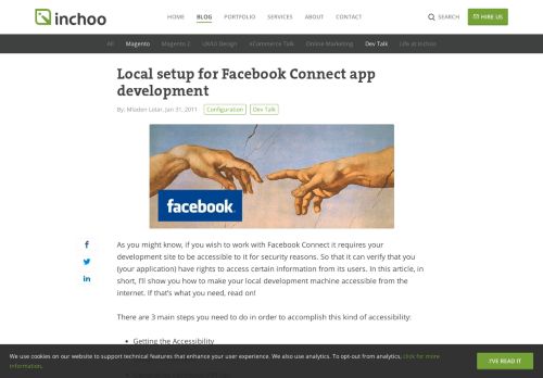 
                            9. How to setup localhost for Facebook Connect development - Inchoo