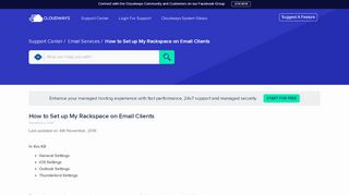 
                            13. How to Setup my Rackspace on Email Clients - Cloudways Support