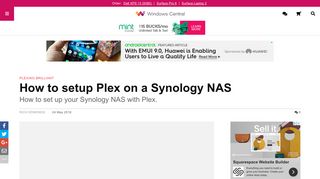 
                            7. How to setup Plex on a Synology NAS | Windows Central
