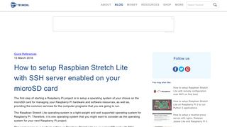 
                            3. How to setup Raspbian Stretch Lite with SSH server enabled on your ...