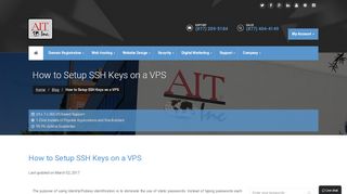 
                            13. How to Setup SSH Keys on a VPS - AIT