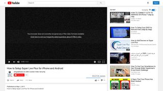 
                            4. How to Setup Super Live Plus for iPhone and Android - YouTube