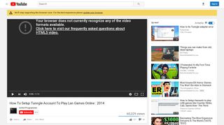 
                            1. How To Setup Tunngle Account To Play Lan Games Online : 2014 ...