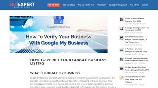 
                            11. How to Setup & Verify Your Google My Business Listing
