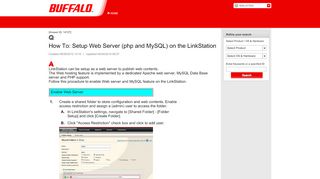 
                            1. How To: Setup Web Server (php and MySQL) on the LinkStation ...