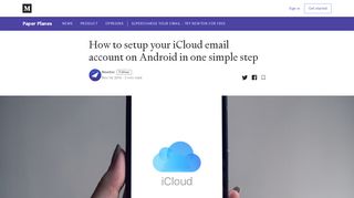 
                            11. How to setup your iCloud email account on Android in one simple step