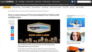 
                            5. How to share Amazon Prime (including Prime Video) with multiple ...