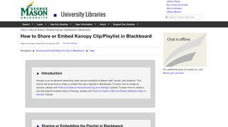 
                            9. How to Share or Embed Kanopy Clip/Playlist in Blackboard ...