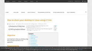 
                            12. How to share your desktop in Linux using x11vnc - LinuxConfig.org