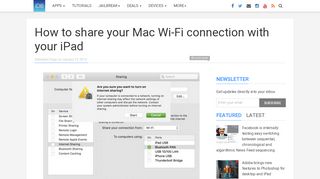 
                            11. How to share your Mac Wi-Fi connection with your iPad - iDownloadBlog