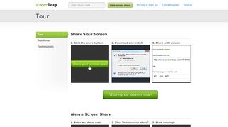 
                            3. How to Share Your Screen | Screenleap