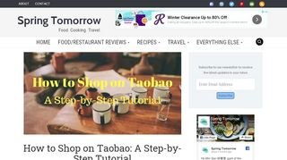 
                            11. How to Shop on Taobao: A Step-by-Step Tutorial | Spring Tomorrow
