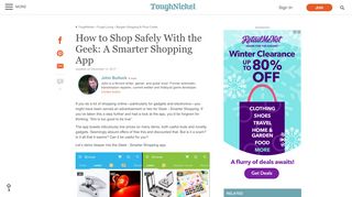 
                            7. How to Shop Safely With the Geek: A Smarter Shopping App ...