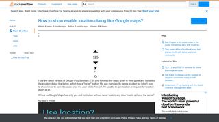 
                            2. How to show enable location dialog like Google maps? - Stack Overflow