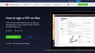 
                            10. How to sign a PDF document on Mac? | PDF Expert