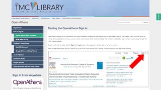 
                            10. How to Sign In from Anywhere - Open Athens - LibGuides at Texas ...