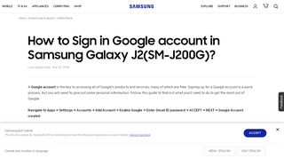 
                            2. How to Sign in Google account in Samsung Galaxy J2(SM-J200G ...