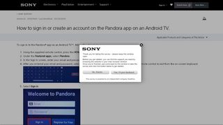 
                            10. How to sign in or create an account on the Pandora app on an Android ...