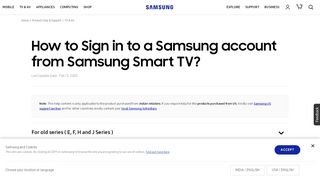 
                            4. How to Sign in to a Samsung account from Samsung Smart TV ...